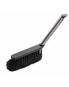 Hand-brushes for dustpan-set in stainless steel