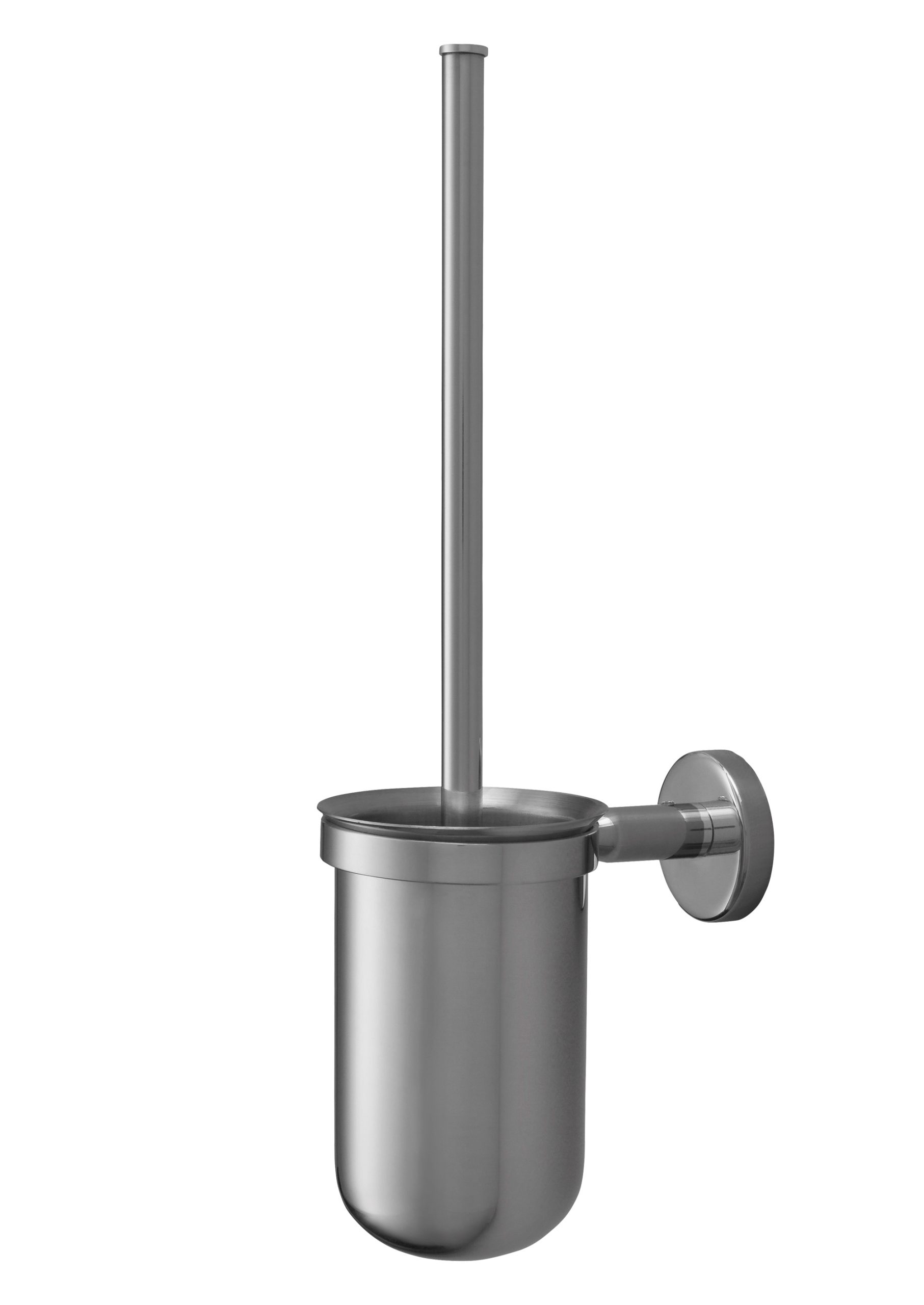 WC-Edelstahl-Wandgarnitur